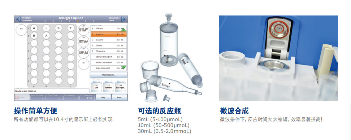 Biotage Initiator+ Alstra 全自动微波多肽合成仪