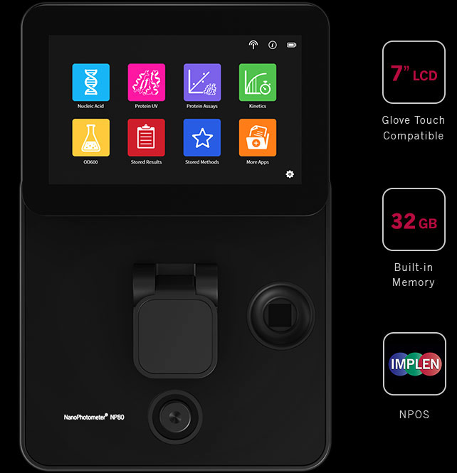 np80_stand_alone_application-实现-nanophotometer-分光光度计-nanodrop-替代